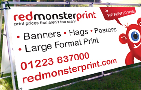 Red Monster Print